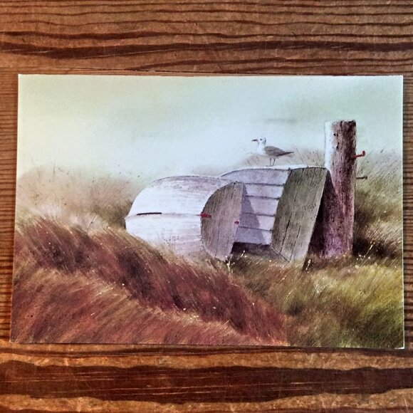 Vintage Country Pastoral Birthday Cards Lot of 8 with Envelopes - Picture 4 of 9